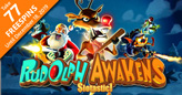 Slotastic Giving 77 Free spins on New Rudolph Awakens Christmas Slot from RTG