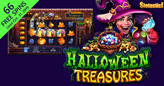 Get Free Spins on New Halloween Treasures at Slotastic