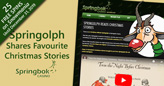 Springolph the Red Nosed Springbok Shares Some Favourite Christmas Stories