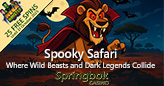 Springbok Casino Summons a Spooky Safari in October with Eerie Exclusive Feature and 25 Free Spins on Mega Monster