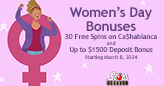 Slots Capital Casino Marks International Women’s Day with Bonuses Including 30 Free Spins on Ca$hablanca