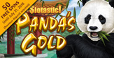 Get 50 Free Spins on RTG’s New Panda’s Gold at Slotastic