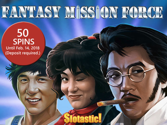Fantasy Mission Force hits Slotastic!