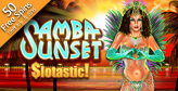 Samba Sunset dances into Slotastic! Online Casino