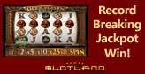 Record-breaking jackpot hit at Slotland