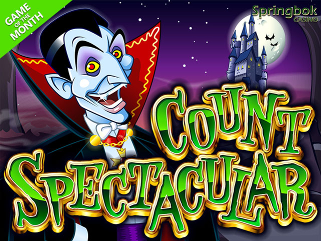 Count Spectacular is game of the month at Springbok Casino