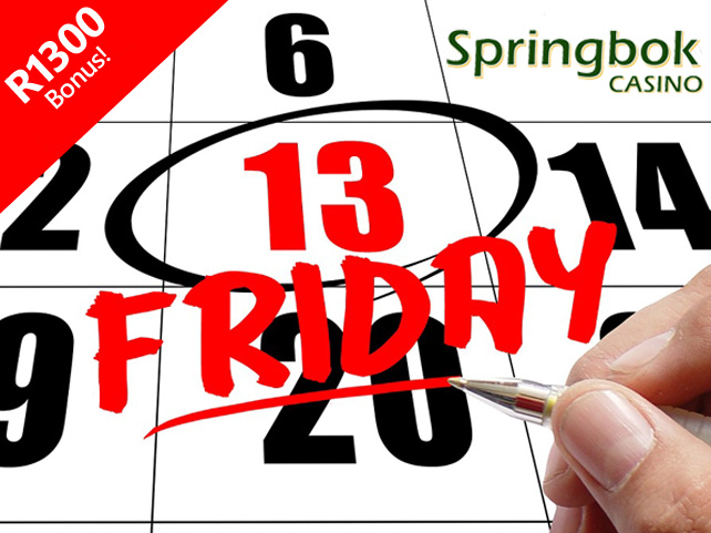 Springbok Casino offering Friday bonus
