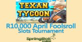 Slot freeroll on at Springbok Casino