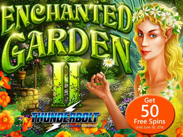 Thunderbolt Online Casino premieres Enchanted Garden II