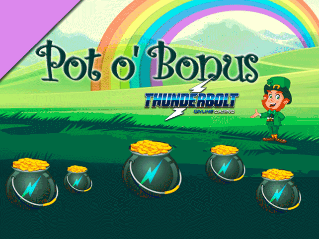 Celebrate St Patrick’s Day with Thunderbolt Online Casino