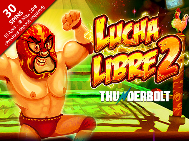 Lucha Libre 2 rolling into Thunderbolt Online Casino