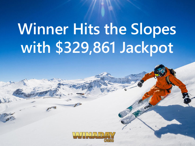 Record-breaking Jackpot Winner will Hit the Slopes after $329,861 Win 