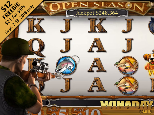 New Open Season Slot at WinADay Casino