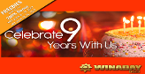 WinADay Casino marking ninth birthday