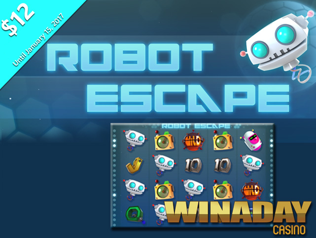 Robot Escape hits WinADay Casino