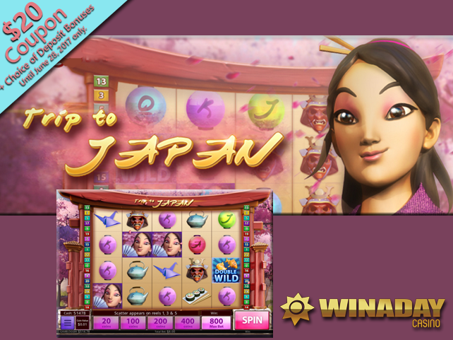 Take a Trip To Japan with WinADay Casino